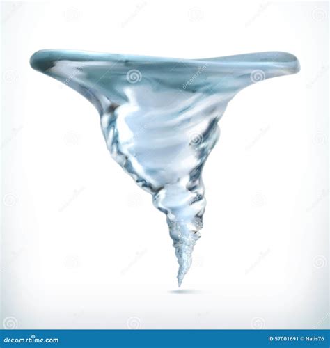 Tornado In Water, Vector Icon Stock Vector - Image: 57001691