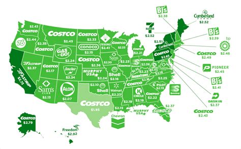 This Map Shows the Cheapest Gas Station in Your State