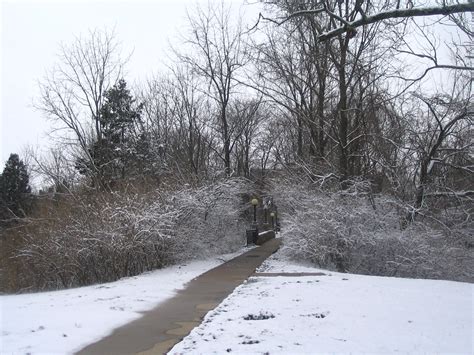 Snowy Bridge | This snow-lined bridge leads to Presser Hall … | Flickr