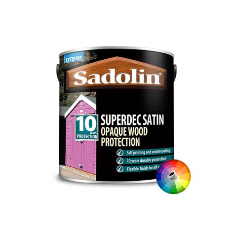 Sadolin Superdec Satin Opaque Tinted Colours - Decor8 Northern (en-GB)