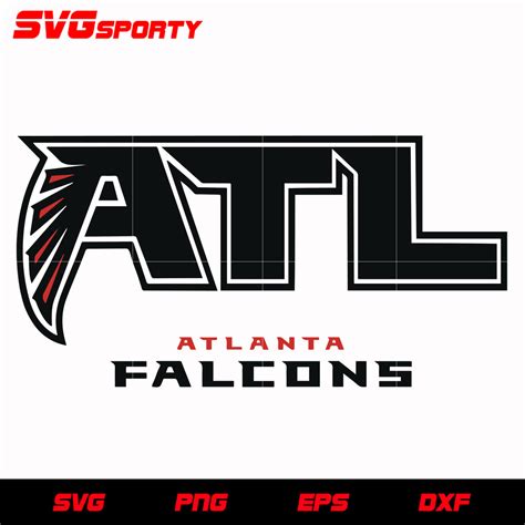 Atlanta Falcons ATL Logo svg, nfl svg, eps, dxf, png, digital file – SVG Sporty