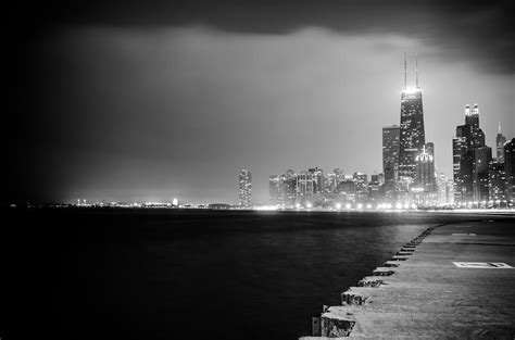 Black and White Chicago Skyline Photograph by Anthony Doudt | Fine Art ...