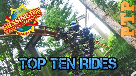 Top Ten Chessington World of Adventures Rides - YouTube