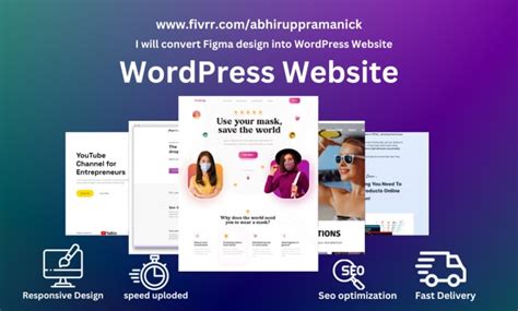 Convert figma design into a wordpress website by Techsubho | Fiverr