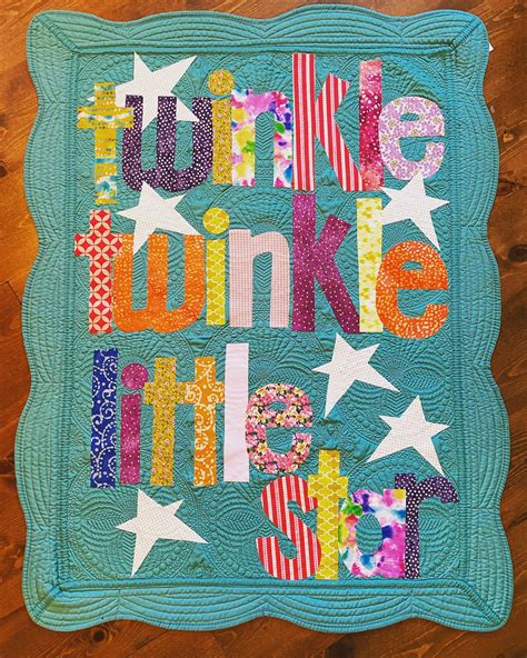 Twinkle Twinkle Little Star Baby Quilt, Baby Blanket, Baby Gift, Baby ...