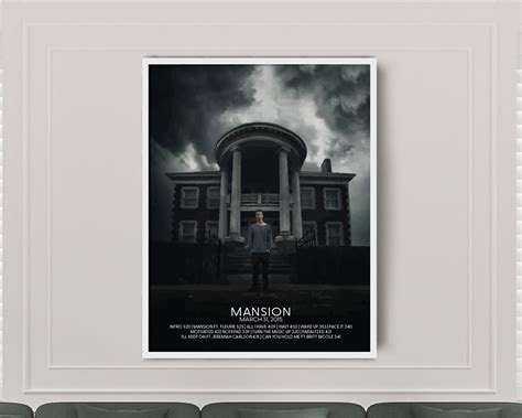 NF Mansion Album Poster NF Art Gift for Music Lovers NF - Etsy