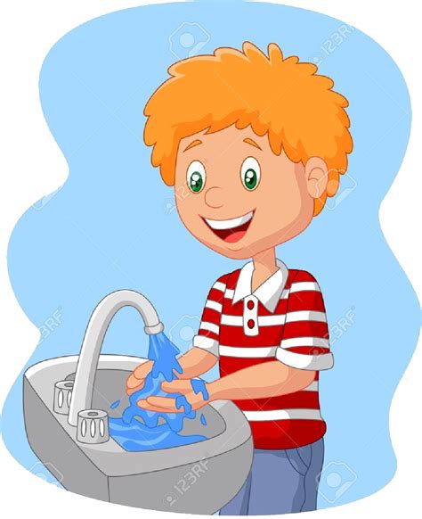 Washing Hands Clip Art For Kids