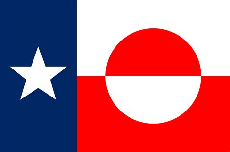 Flag of the Texian Greenland Territory : r/vexillology