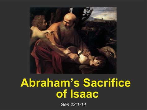 Abraham's Sacrifice of Isaac