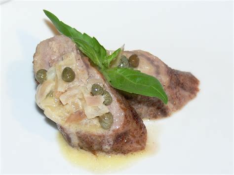 Lamb loin fillet with caper butter sauce – Gastronomy Domine