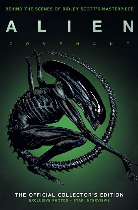 Alien: Covenant the official collector's edition cover - Alien: Covenant Movie Image Gallery