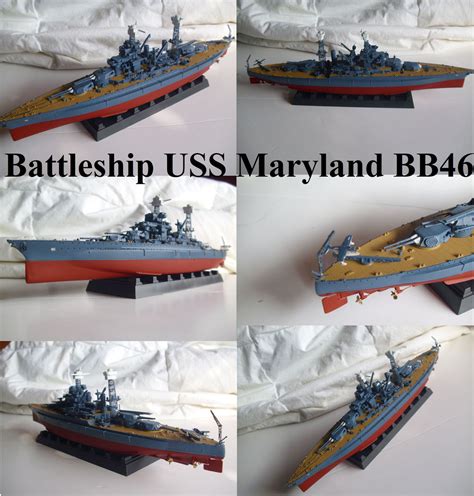 USS Maryland BB 46 by Teratophoneus on DeviantArt