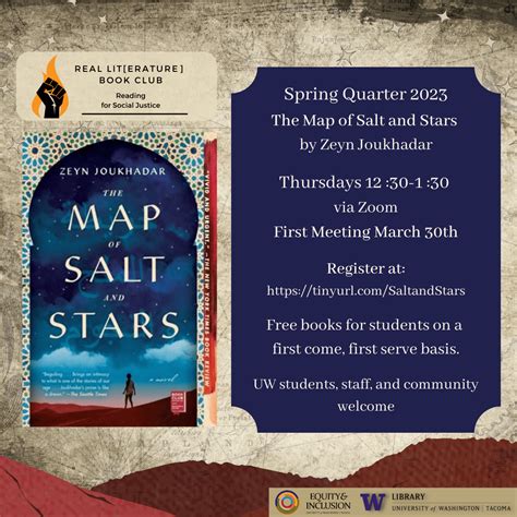 Real Lit Reads: The Map of Salt and Stars, by Zeyn Joukhadar – UW ...