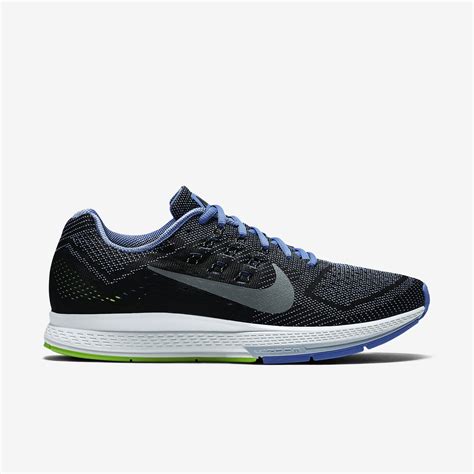 Nike Womens Air Zoom Structure 18 Running Shoes - Polar/Black ...