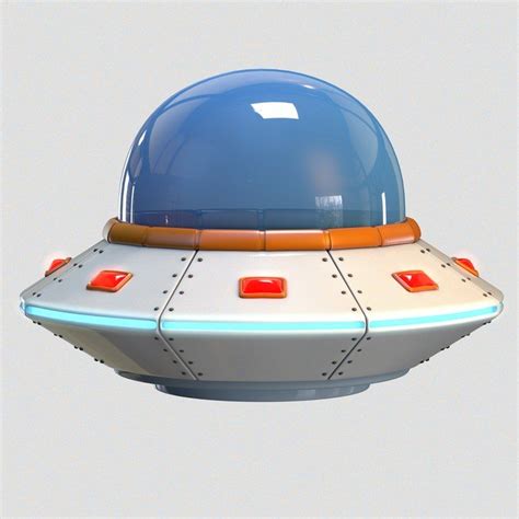 3D cartoon ufo | Ufo art, Spaceship art, Low poly