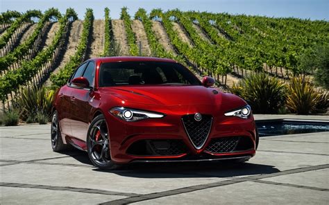 Online crop | red Alfa Romeo Giulia HD wallpaper | Wallpaper Flare