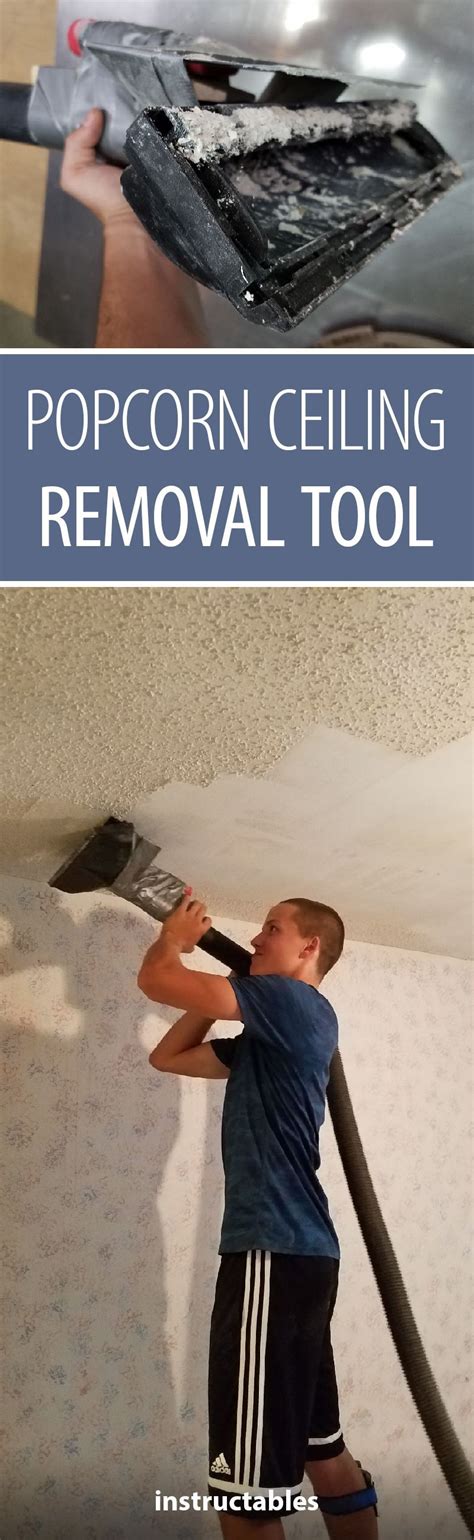 Popcorn Ceiling Removal Tool | Popcorn ceiling, Removing popcorn ...