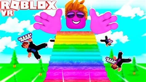 THROWING RAGDOLLS DOWN STAIRS! roblox vr ragdoll funny moments - YouTube