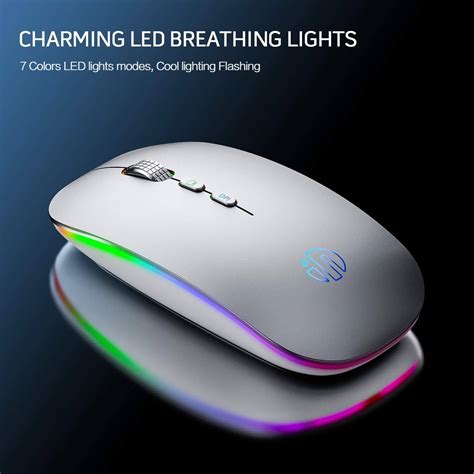 Silent Slim RGB Mouse - JoyAITech