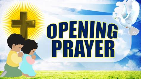 Classroom Opening Prayer - YouTube