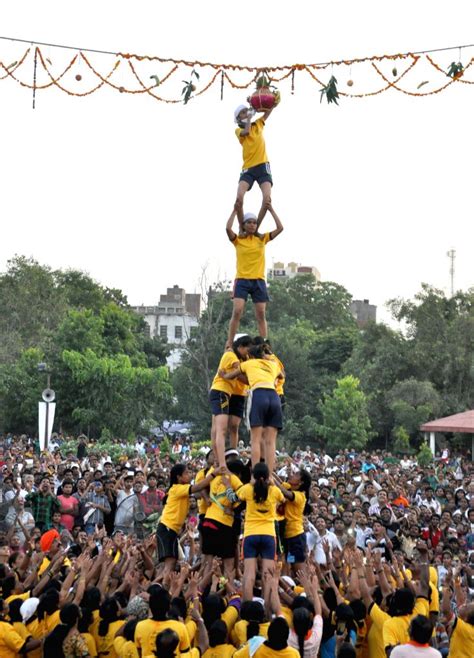 Dahi-handi celebrations