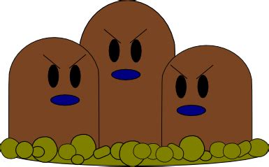 Shiny Dugtrio by MetalPikachu3500 on DeviantArt