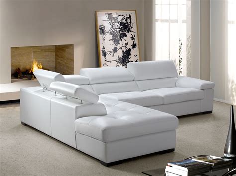 Semi Aniline Leather Corner Sofa | Leather corner sofa, White wall bedroom, Sofa