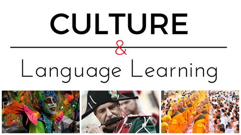 Culture and Language Learning - YouTube