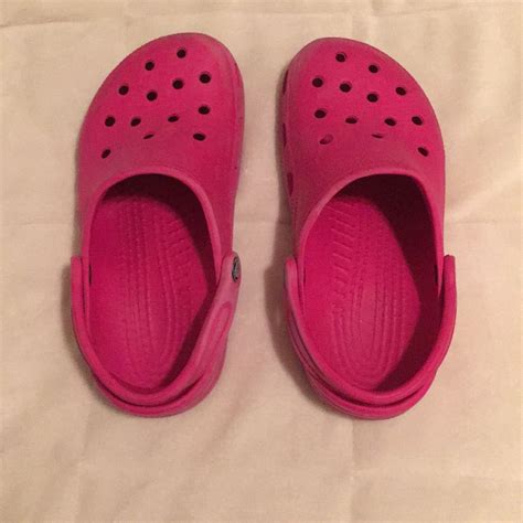 CROCS Shoes | Hot Pink Crocs | Color: Pink | Size: 8 | Pink crocs, Crocs, Cute shoes