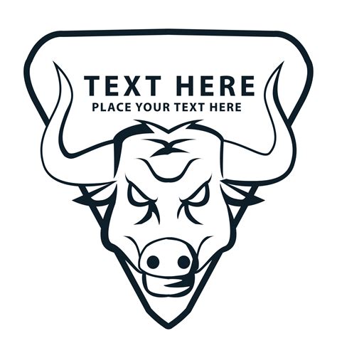 Bull Illustration design 17729635 Vector Art at Vecteezy