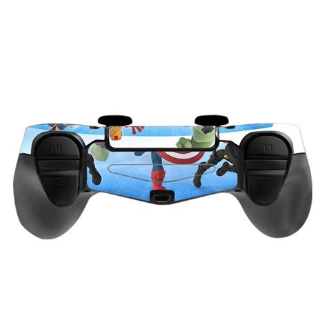 Skin Wrap Vinyl Sticker for DualShock 4 Wireless Controller- Agengers ...