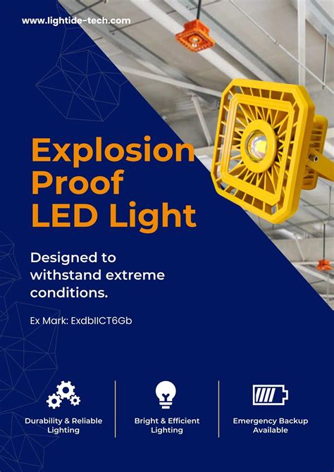 LED Explosion Proof Light | ATEX High Bay Hazardous | EPHS - Lightide