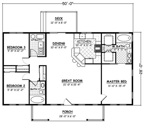 New Concept Floor Plans For 1400 Square Foot Houses, House Plan 1500 Sq Ft