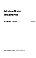 Modern Social Imaginaries - Charles Taylor - Google Books