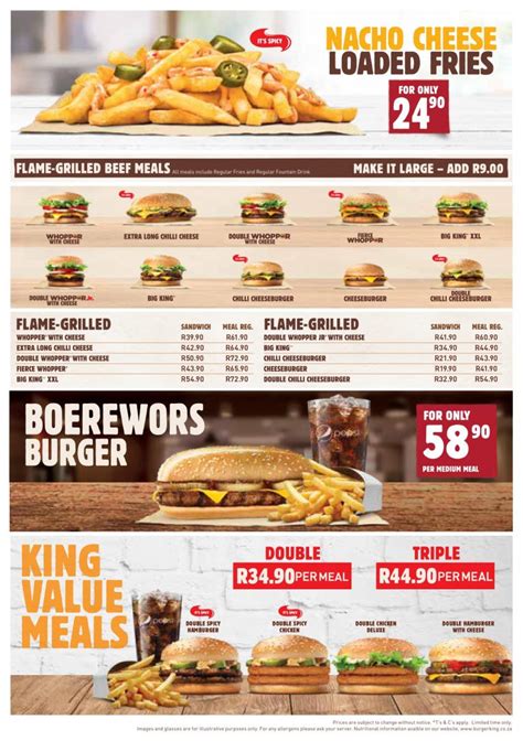 Burger King Menu Prices & Specials