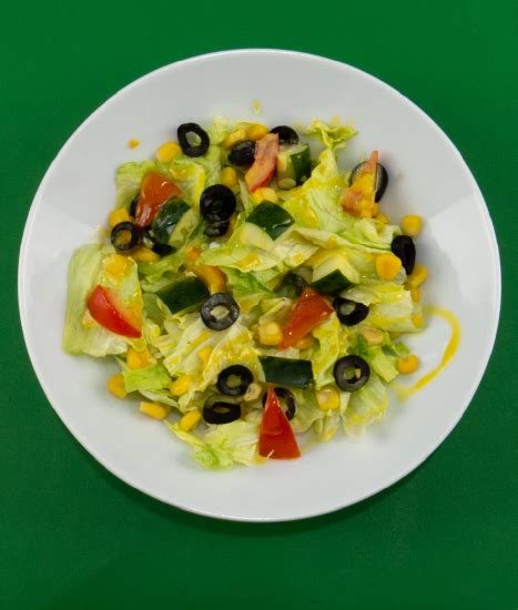 Side Salad w/ Honey Mayo Mustard Dressing - lunchboxdiet.com.ph