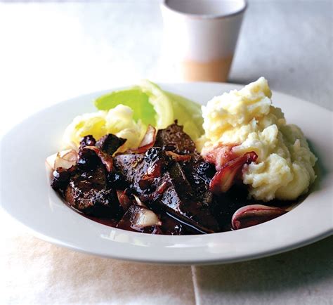 Lambs' liver with sticky onions, port and raisins recipe | delicious. Magazine