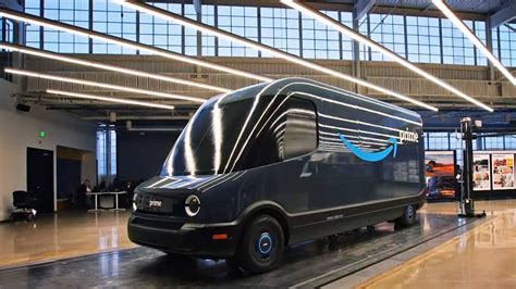 Rivian Electric Van Begins Delivering Amazon Packages In Oklahoma : Rivian