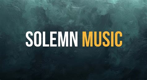 Solemn Music For Videos And Podcasts - TunePocket Royalty Free Music