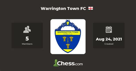 Warrington Town FC - Chess Club - Chess.com