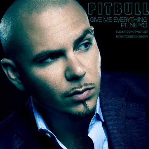 Pitbull ft. NeYo Give Me Everything CD Cover - a photo on Flickriver