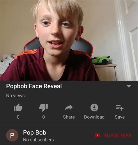 Whoa guys popbob did a face reveal : r/youngpeopleyoutube