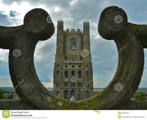 Ely Cathedral stock photo. Image of mideaval, architecture - 55626354