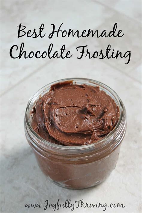 The Best Homemade Chocolate Frosting You'll Ever Taste