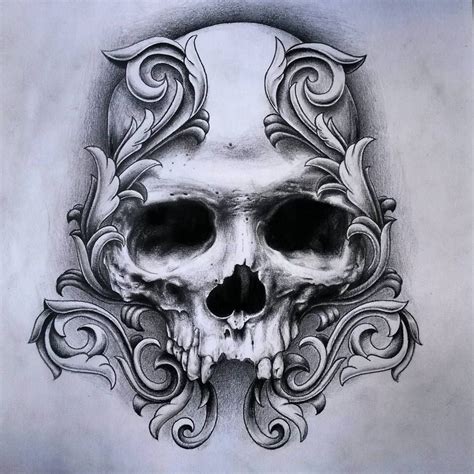 Instagram photo by Sean Ross Fawkes • Nov 15, 2015 at 4:37pm UTC | Skull, Skull art, Skull tattoo