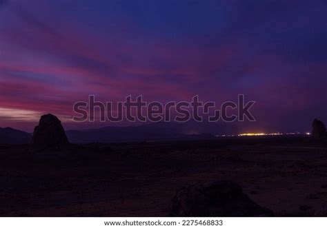 Starry Night Sky Mojave Desert Pictures Stock Photo 2275468833 ...