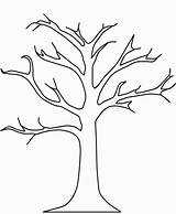 Coloring Pages Of Trees With Branches sketch template