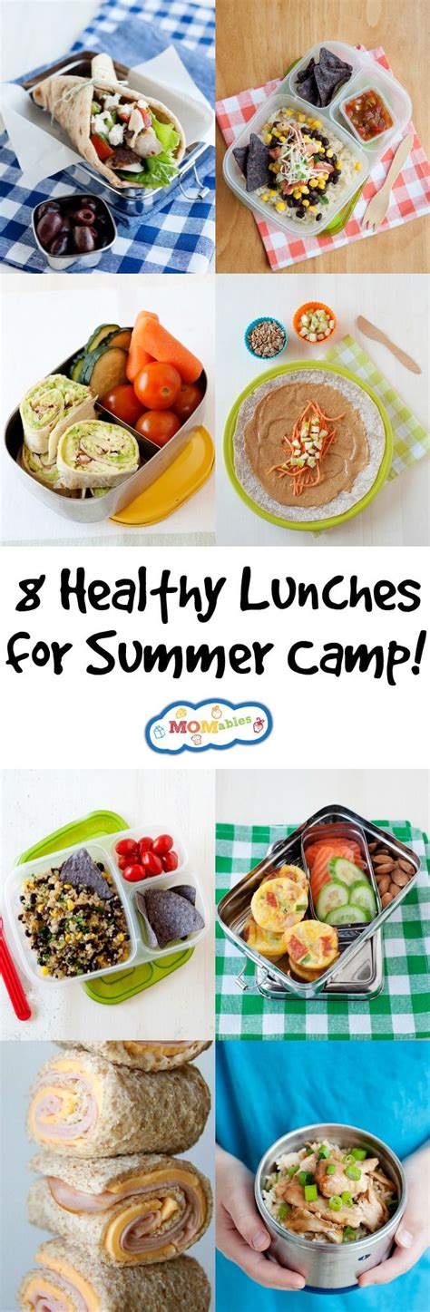 8 Healthy Lunch Ideas for Summer Camp