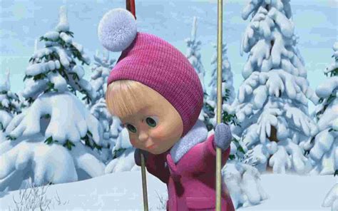 how do I use the ice skating? | Masha and the bear, Bear wallpaper ...