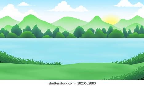 2,015 Lake Animation Images, Stock Photos, 3D objects, & Vectors | Shutterstock